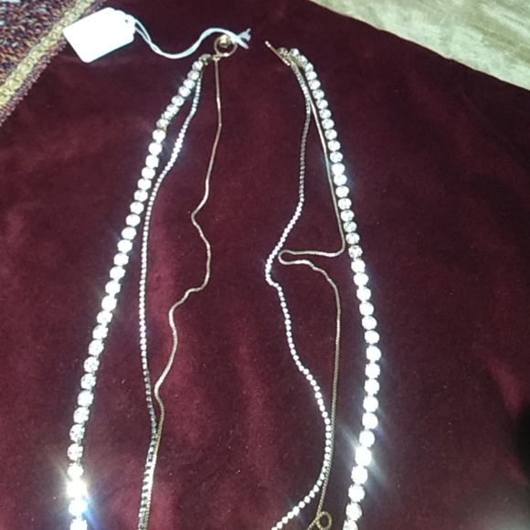 Beautiful rhinestone necklace - Picture 2 of 5